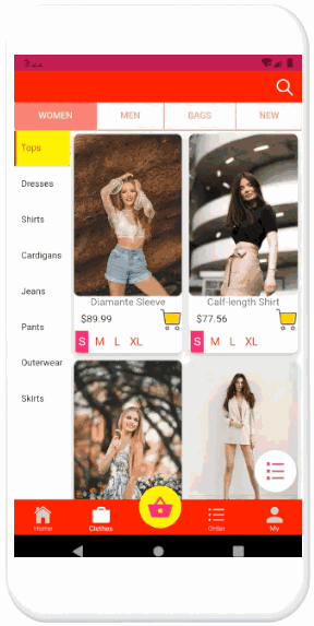 Ionic 5 Online Clothes Shop App with Angular Admin Dashboard - 5